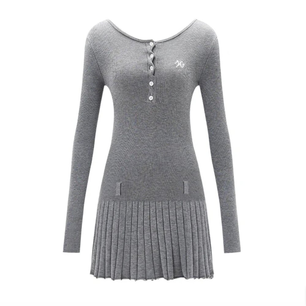 NAWS - Grey Knit dress SIZE M